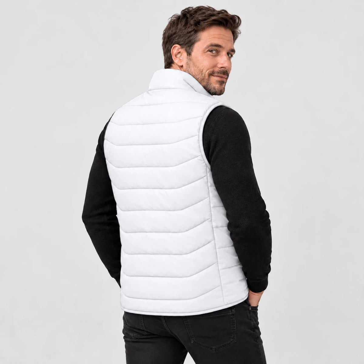 PyreFit Aurina in bianco – vista posteriore