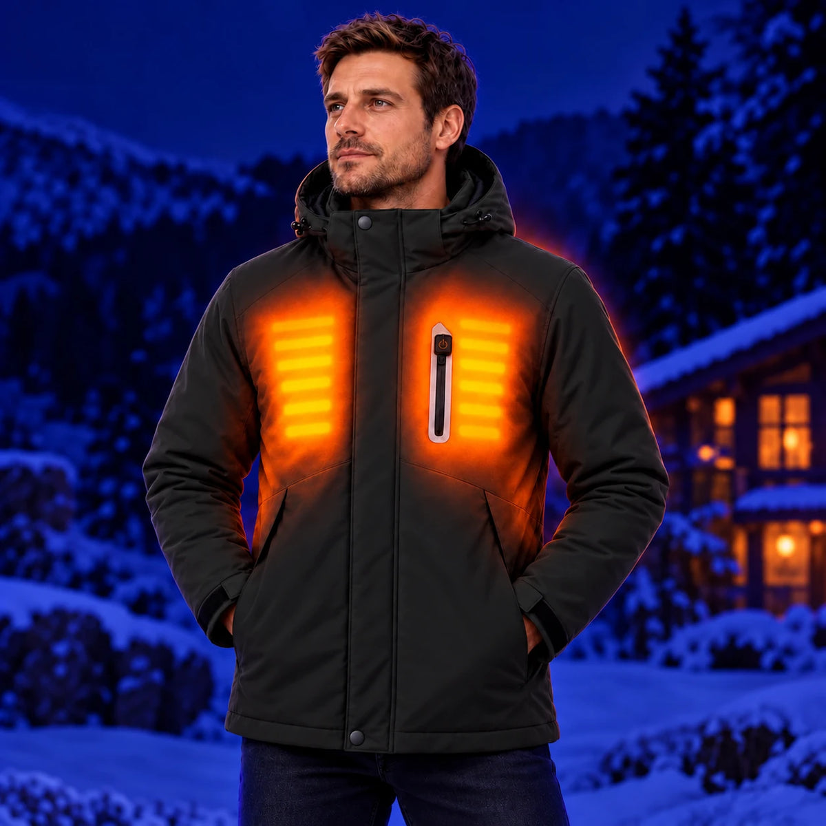 PyreFit Calvero in nero – calore in inverno