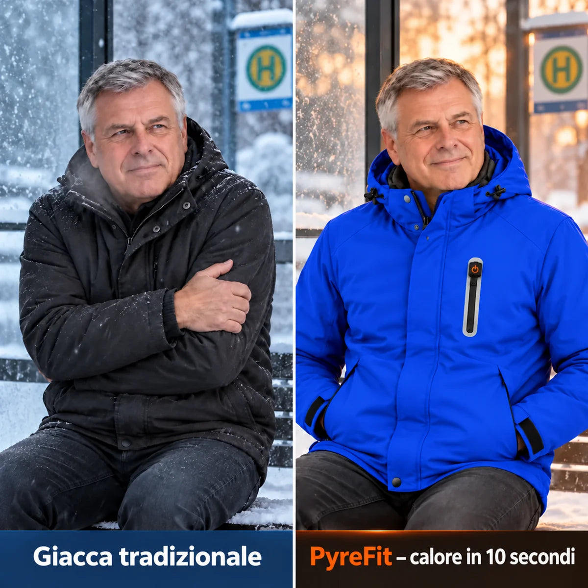 PyreFit Calvero in blu navy – confronto