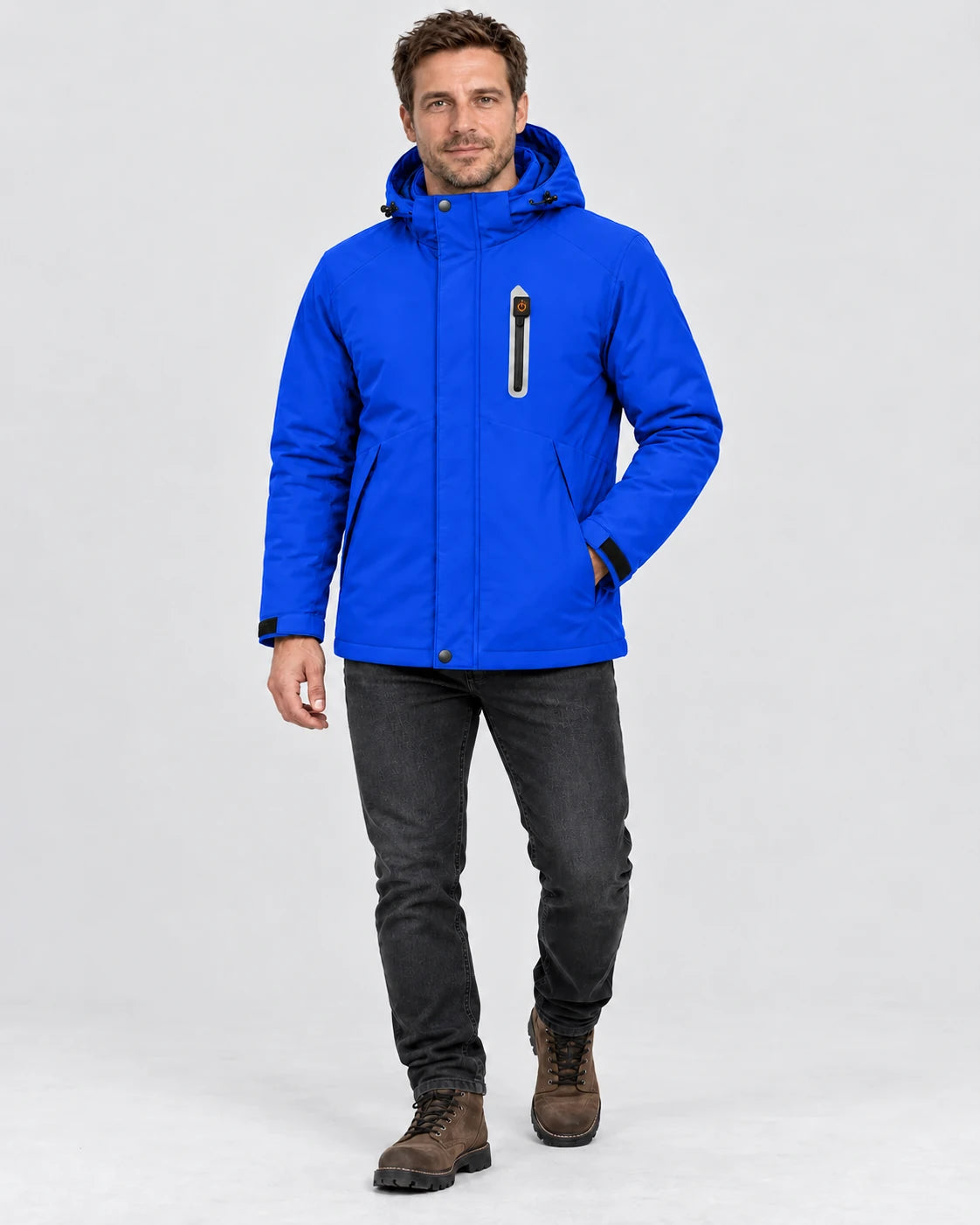 PyreFit Calvero in blu navy – vista a figura intera
