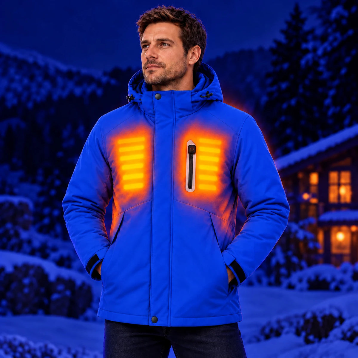 PyreFit Calvero in blu navy – calore in inverno