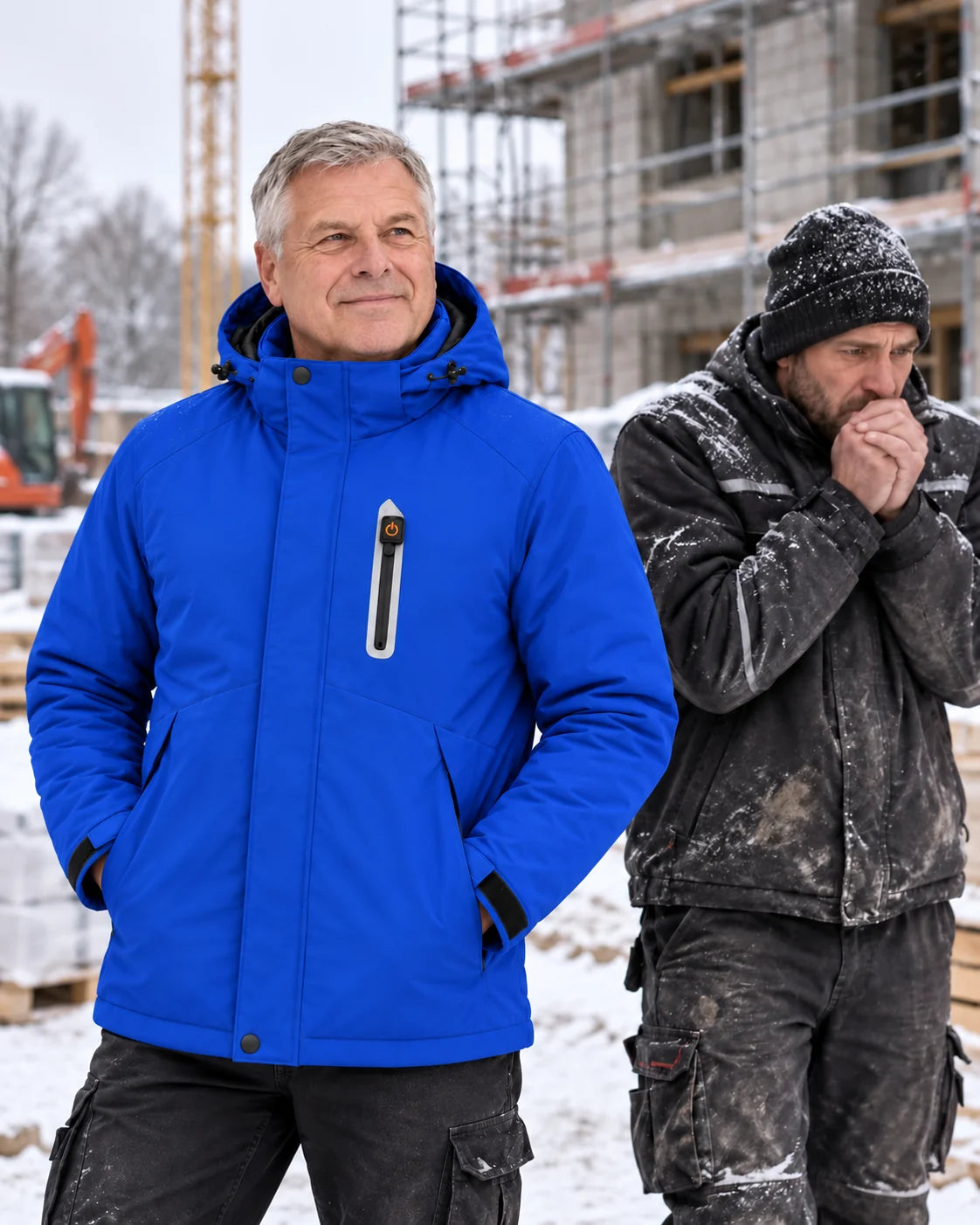 PyreFit Calvero in blu navy – nella vita di tutti i giorni in inverno