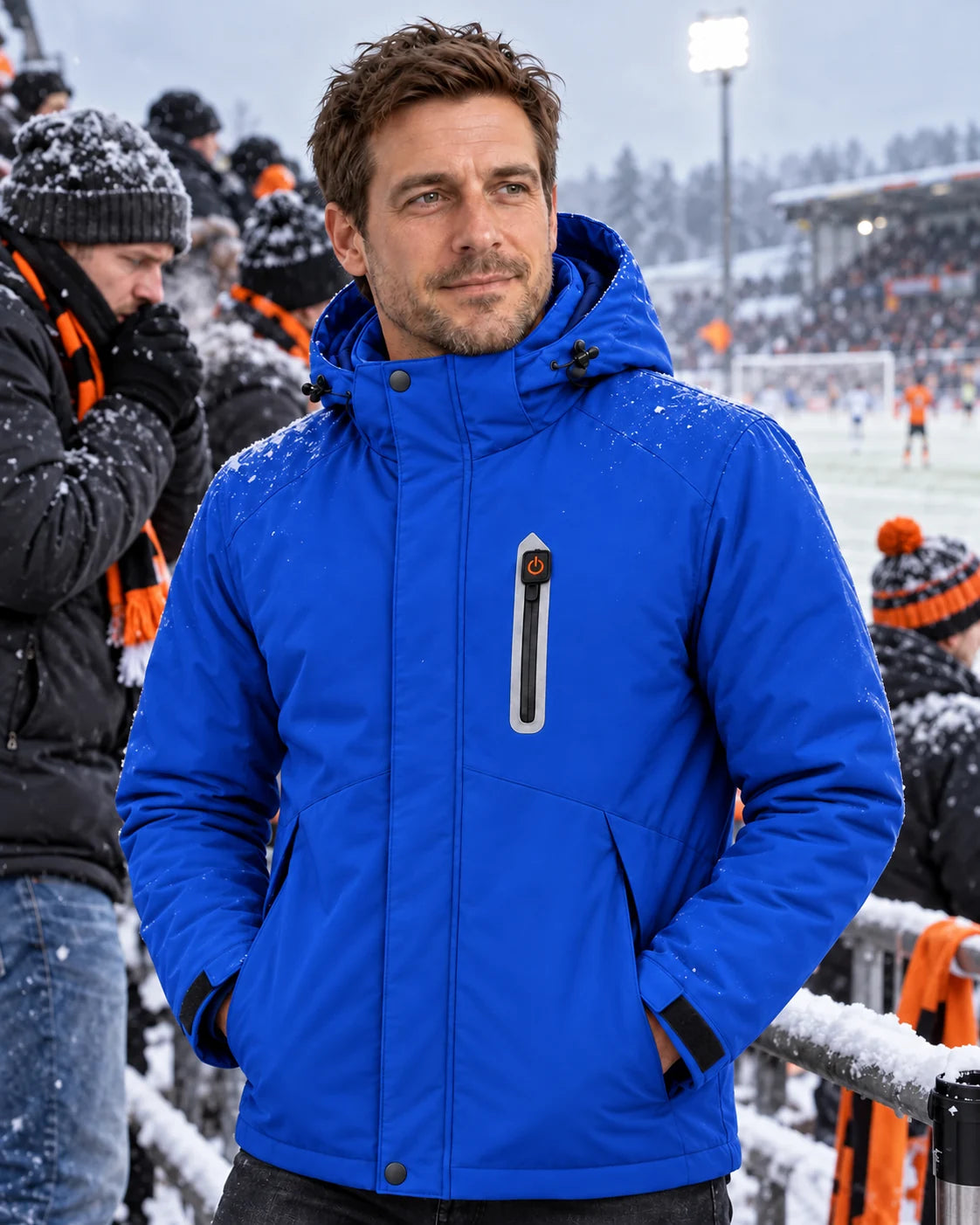 PyreFit Calvero in blu navy – nella vita di tutti i giorni in inverno