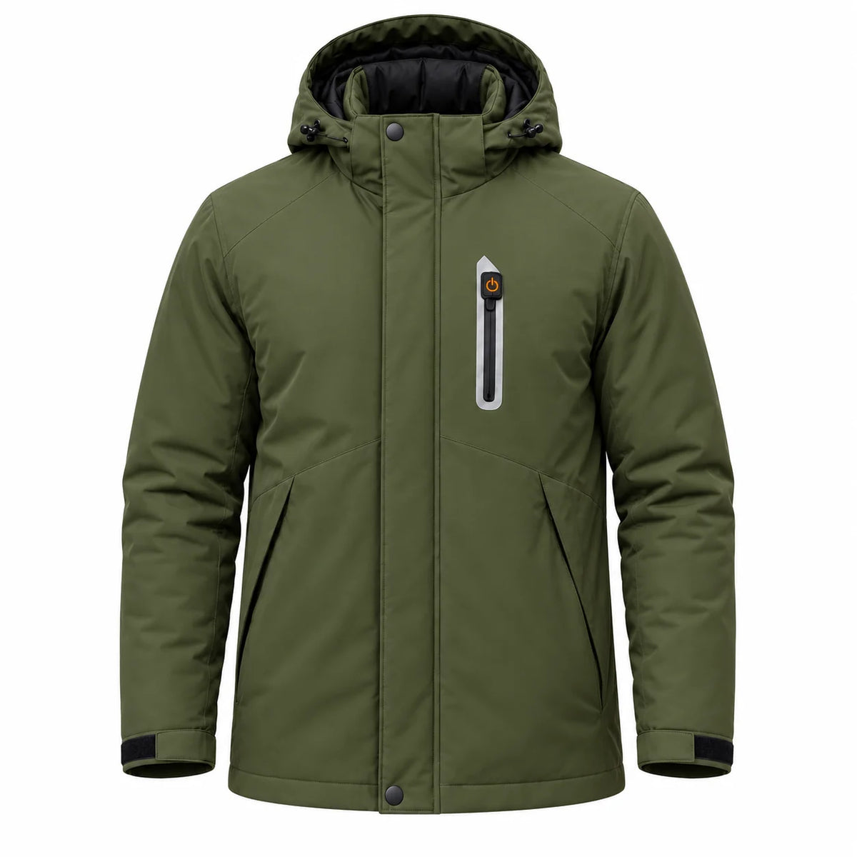 Parka riscaldato da uomo PyreFit Calvero, vista del prodotto senza modello