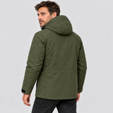 Parka riscaldato da uomo PyreFit Calvero, vista posteriore