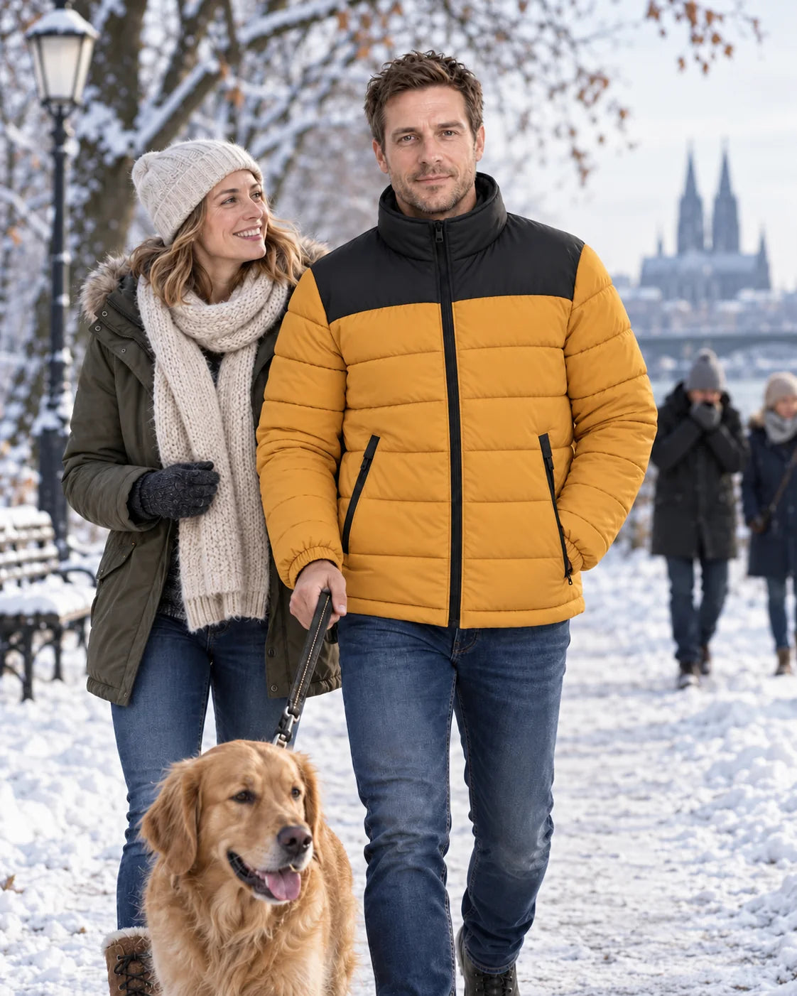 PyreFit Expelia in caramello – nella vita di tutti i giorni in inverno