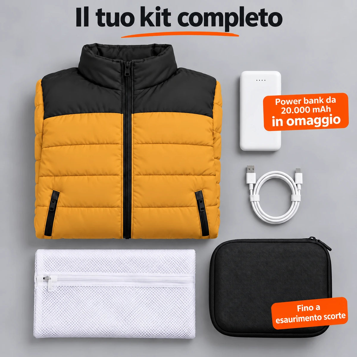 PyreFit Expelia in caramello – set completo