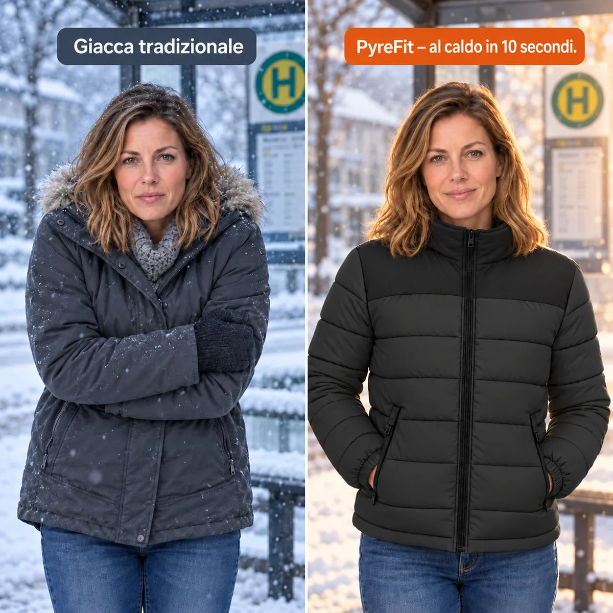 PyreFit Expelia in nero – confronto