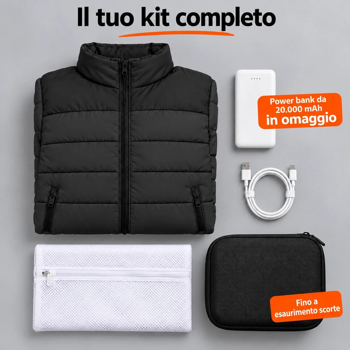 PyreFit Expelia in nero – set completo