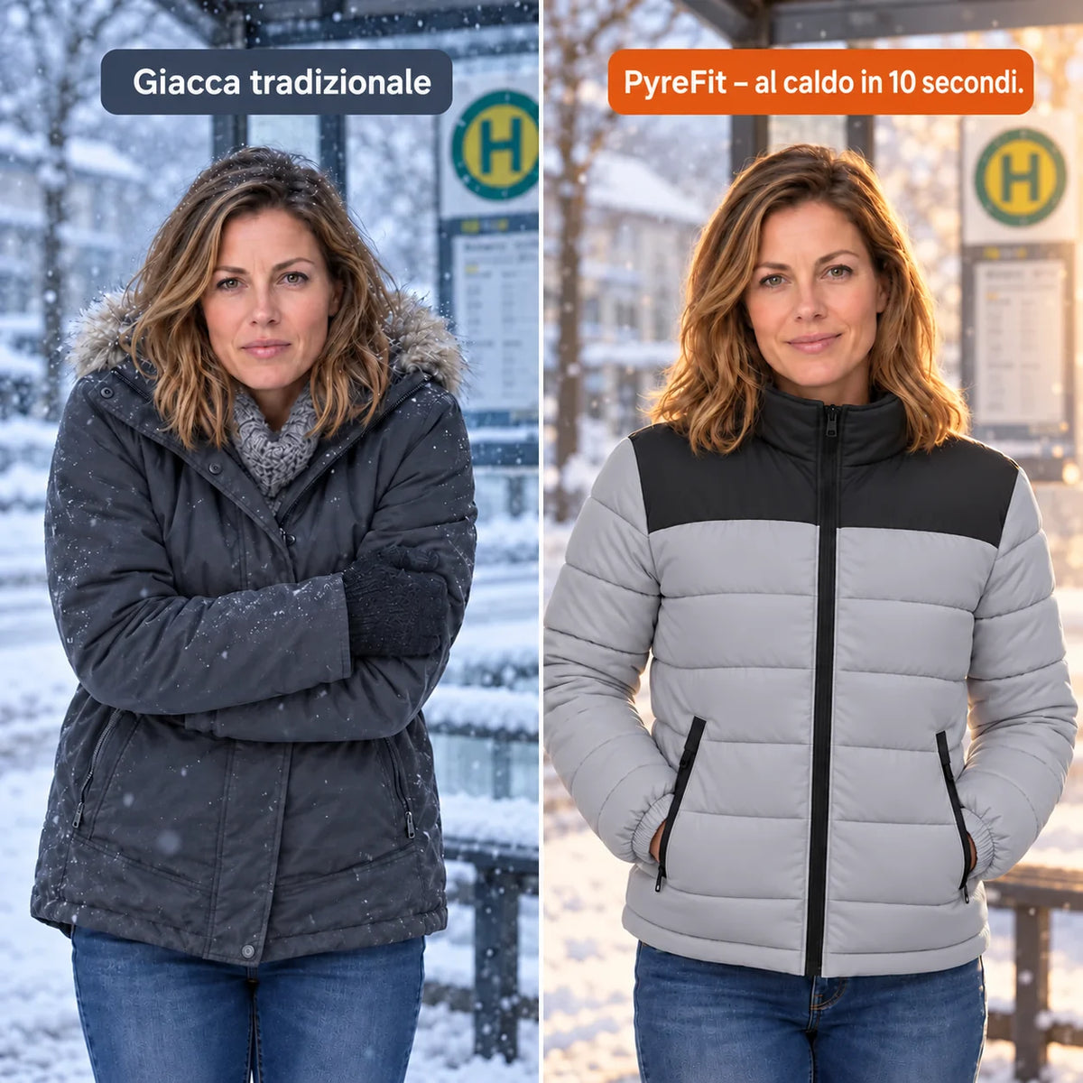 PyreFit Expelia in grigio – confronto