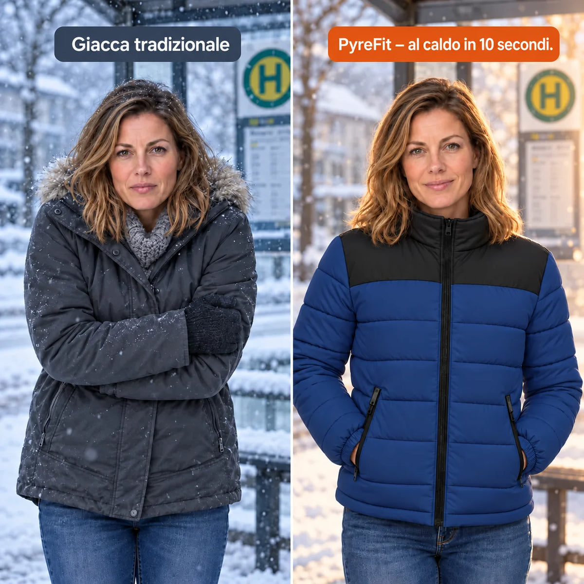 PyreFit Expelia in blu navy – confronto