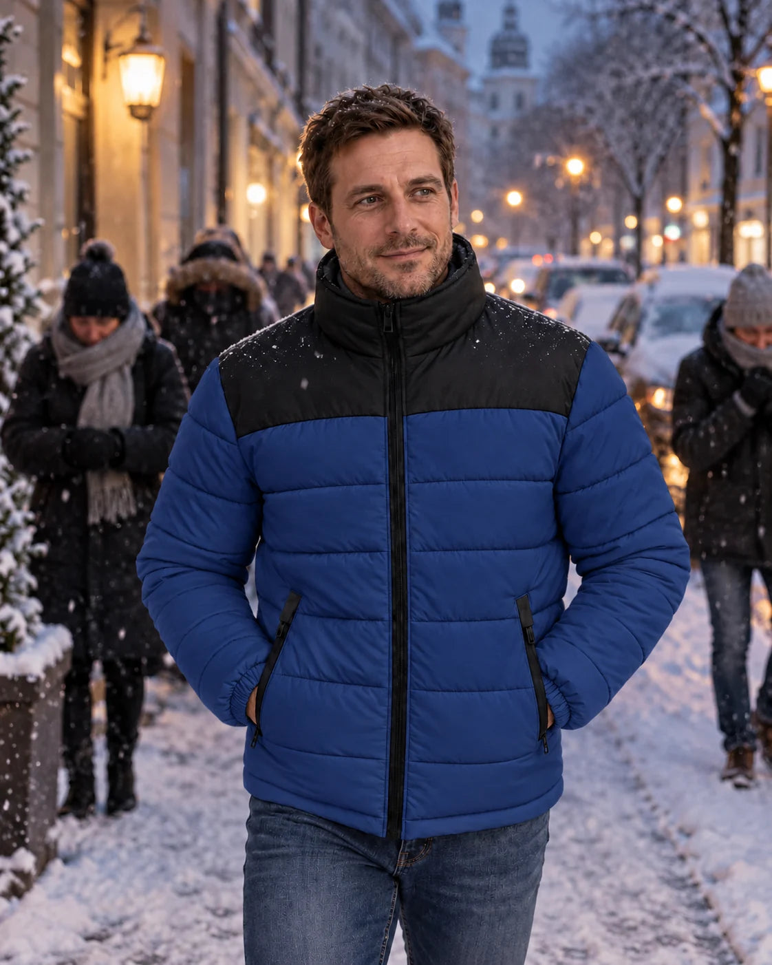 PyreFit Expelia in blu navy – nella vita di tutti i giorni in inverno
