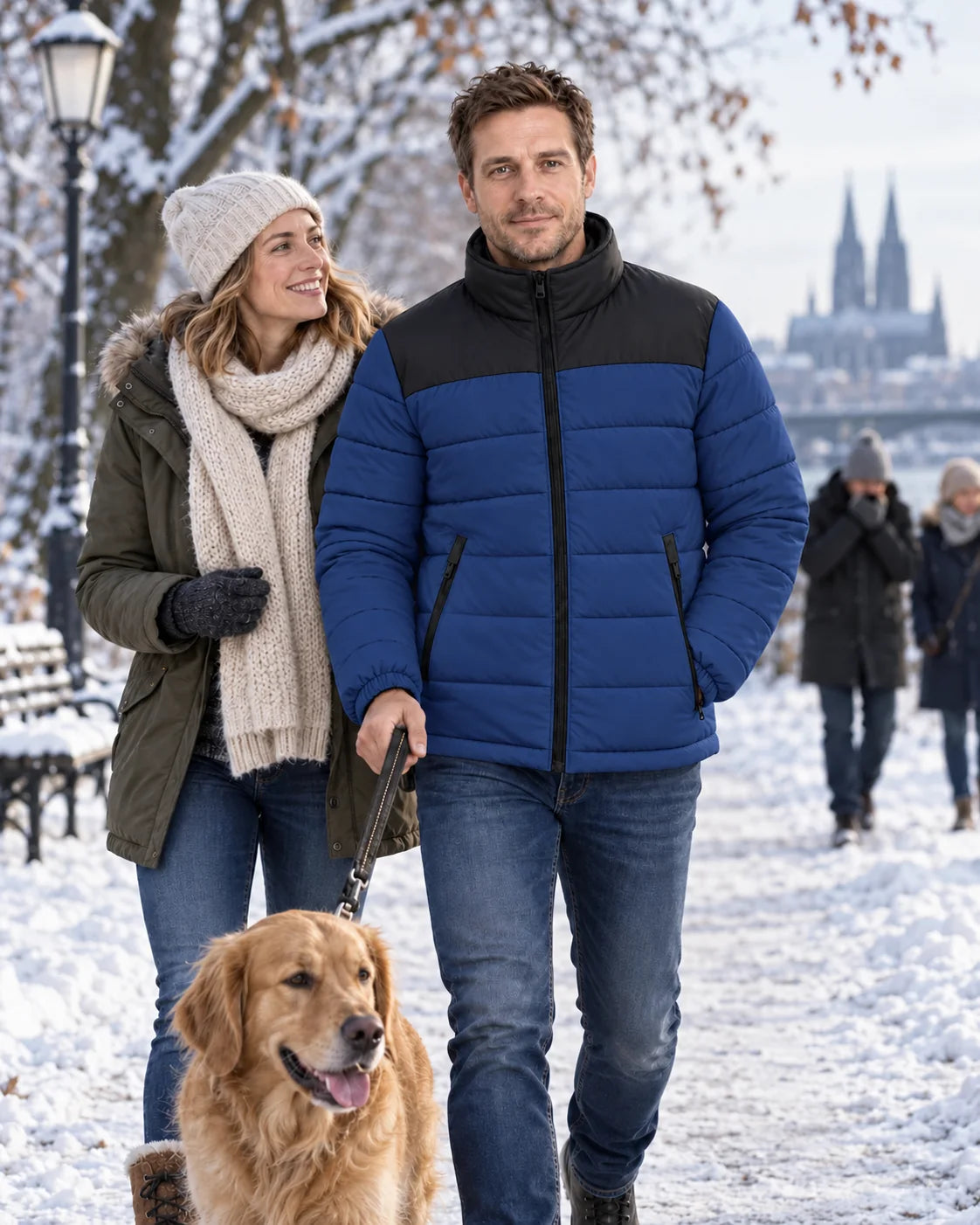 PyreFit Expelia in blu navy – nella vita di tutti i giorni in inverno