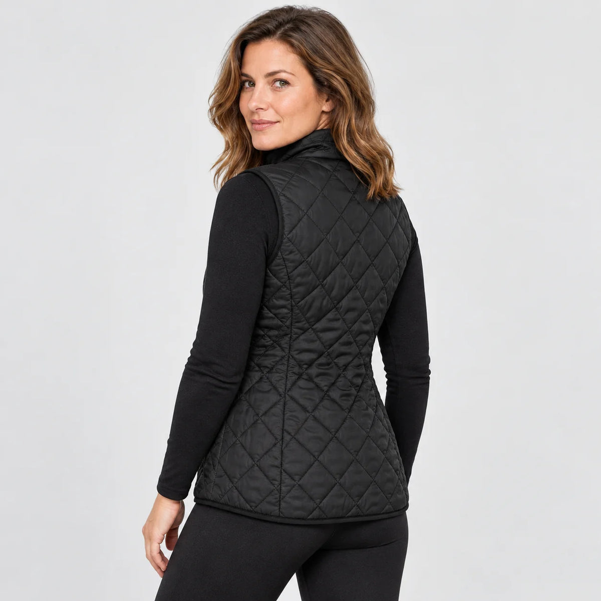 Gilet riscaldato da donna PyreFit Feinora, vista posteriore