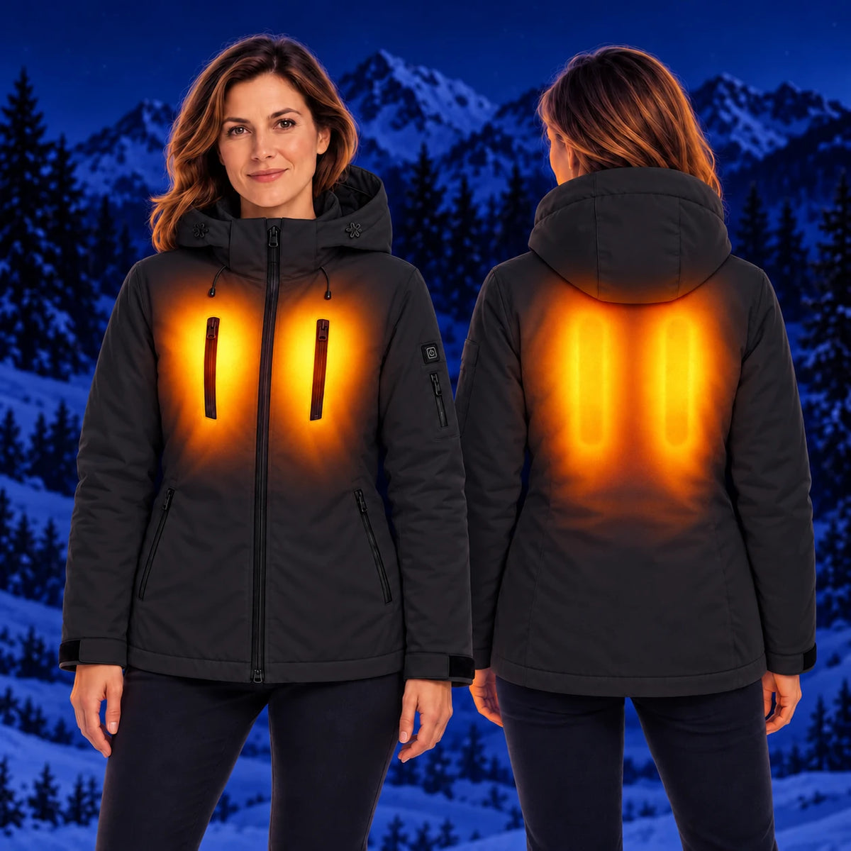 PyreFit Glacio in nero – calore in inverno