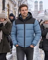 Piumino trapuntato riscaldato unisex PyreFit Gletor in inverno: nella vita di tutti i giorni