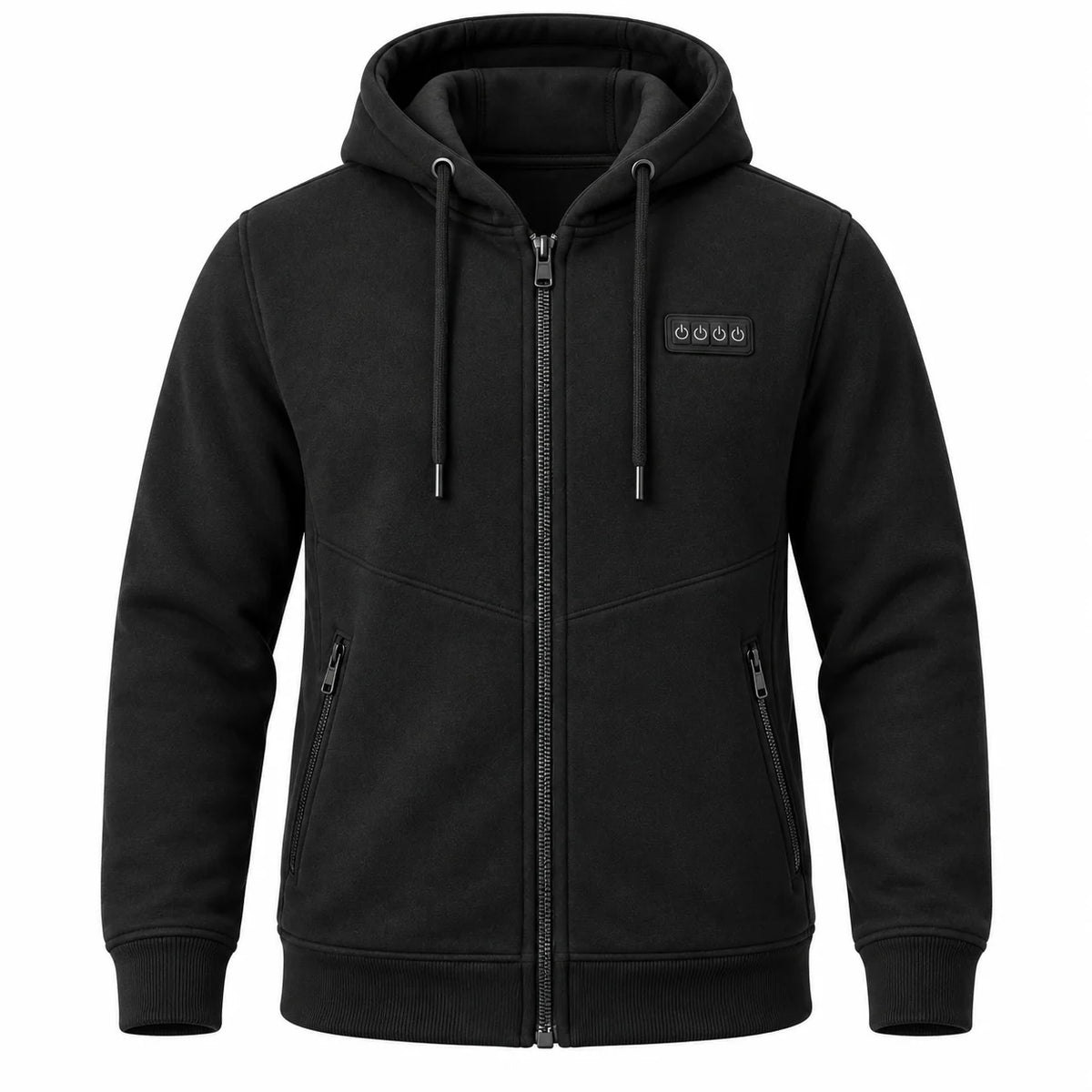 Felpa riscaldata con cappuccio da uomo PyreFit Kernor, vista del prodotto senza modello