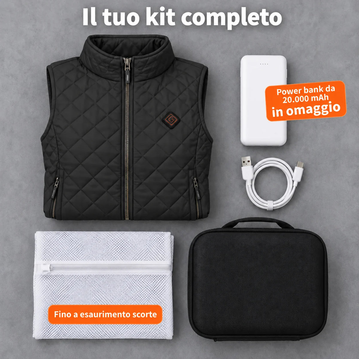 PyreFit Librato in nero – set completo