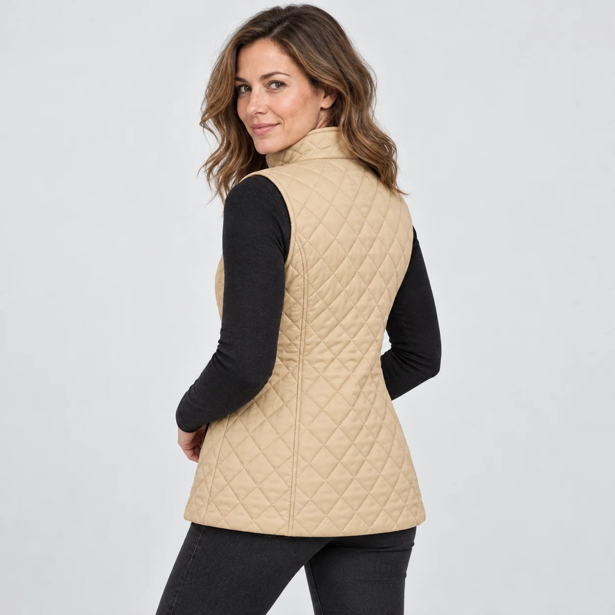 Gilet riscaldato da donna PyreFit Librato, vista posteriore
