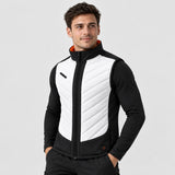 Gilet riscaldato sportivo da uomo PyreFit Novaro, vista frontale con modello