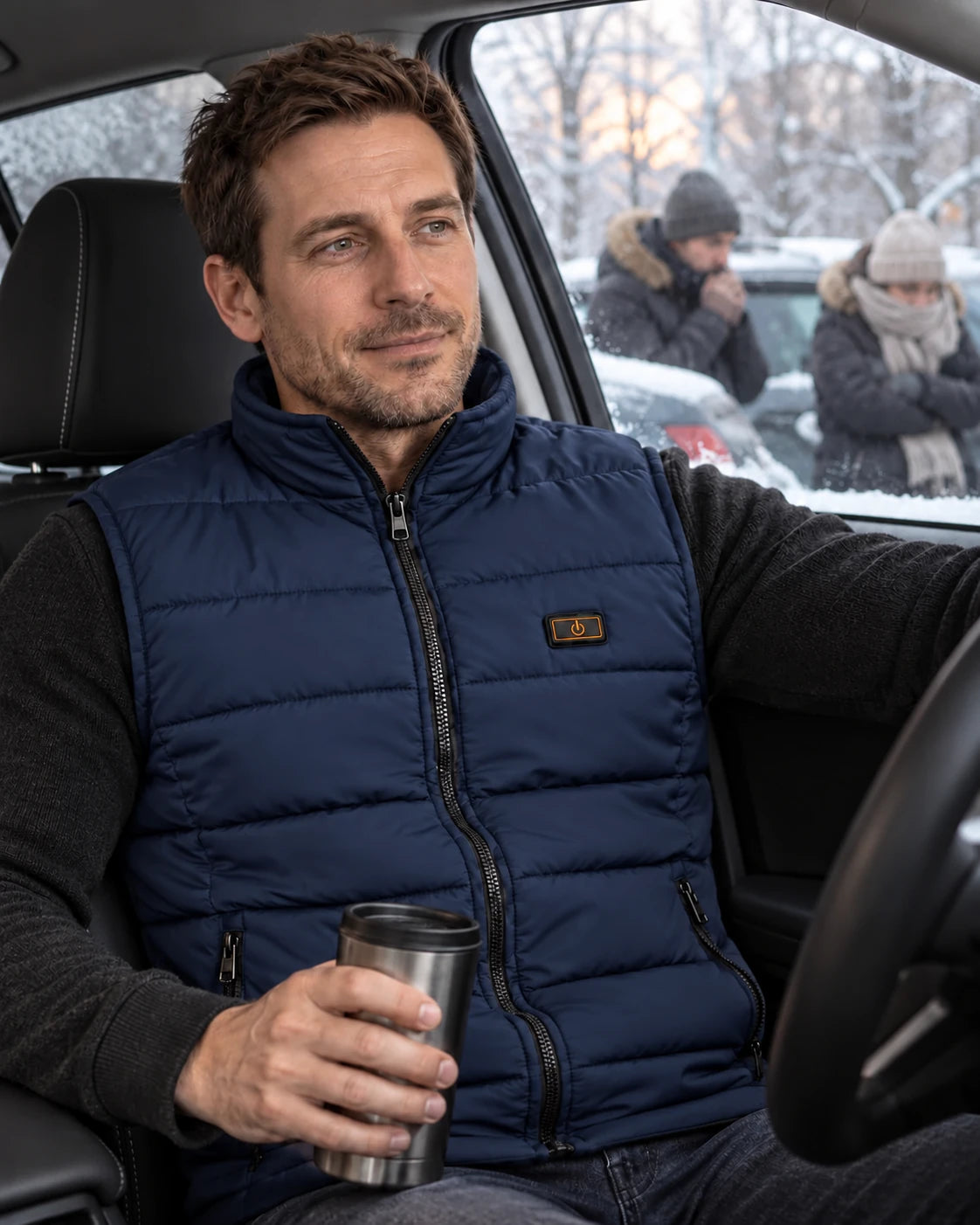 PyreFit Pivotan in blu navy – nella vita di tutti i giorni in inverno