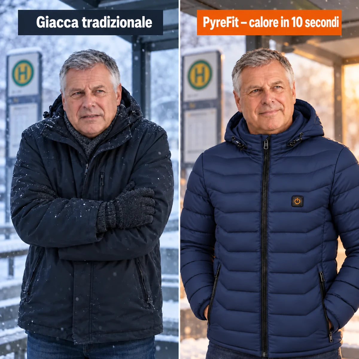 PyreFit Rangor in blu navy – confronto