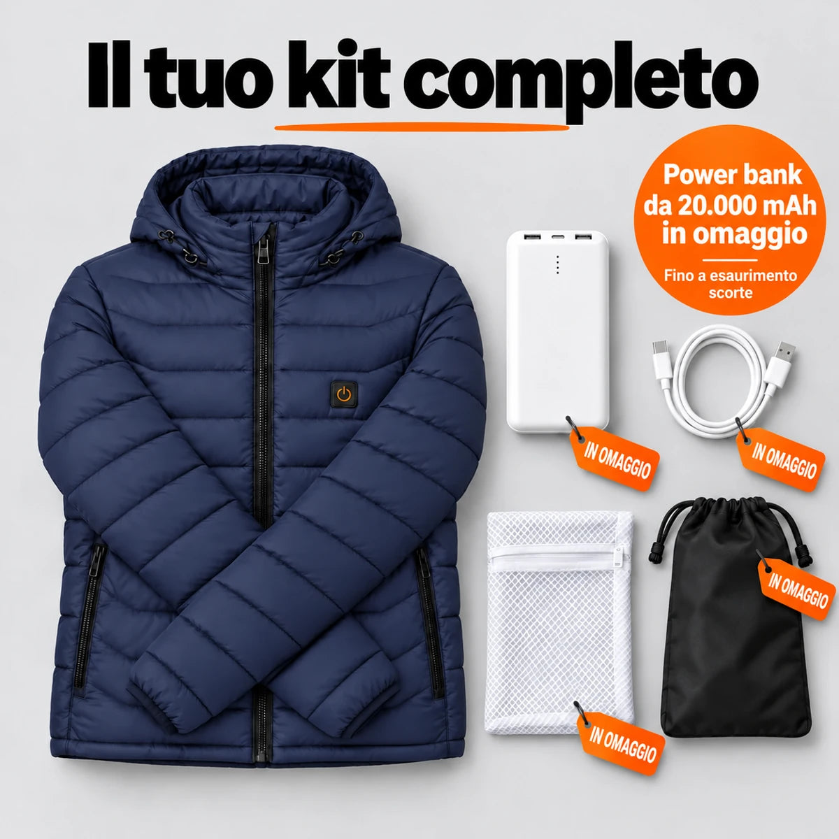 PyreFit Rangor in blu navy – set completo