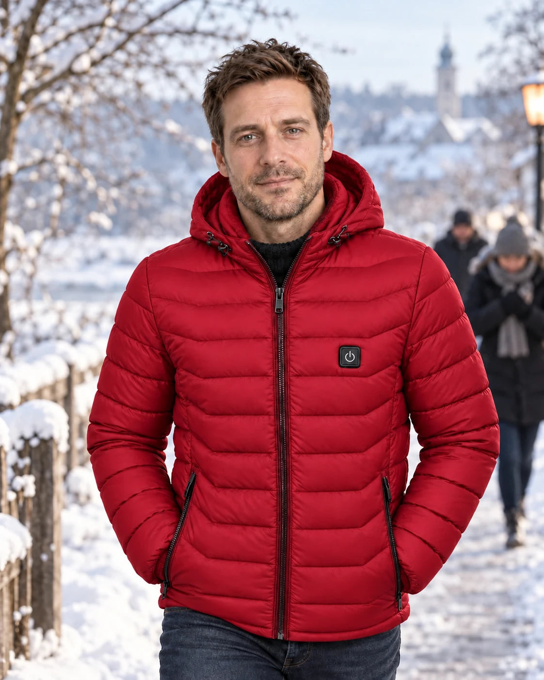PyreFit Rangor in rosso – nella vita di tutti i giorni in inverno