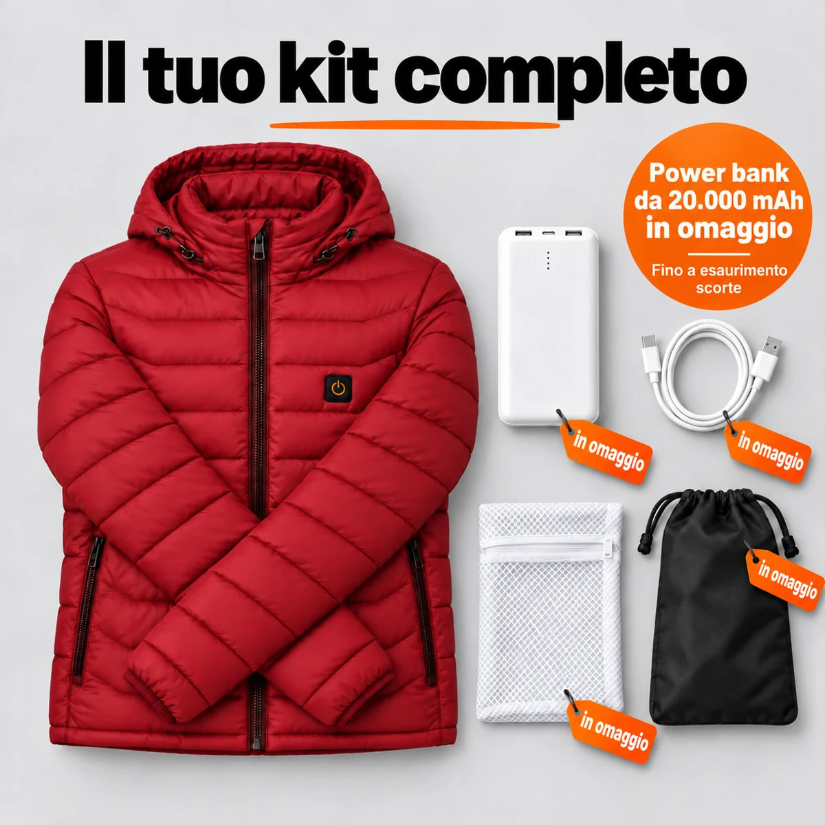 PyreFit Rangor in rosso – set completo