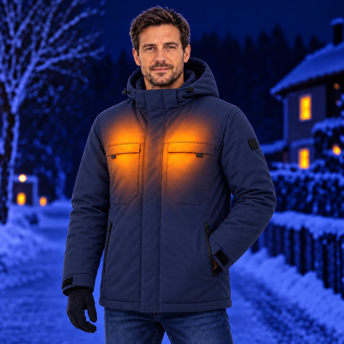 PyreFit Regaro in blu navy – calore in inverno