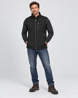 Gilet riscaldato outdoor PyreFit Relior, vista a figura intera