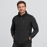 Gilet riscaldato outdoor PyreFit Relior, vista frontale sul modello
