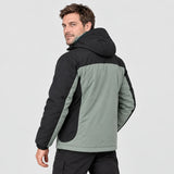 Parka riscaldato unisex PyreFit Schiefer, vista posteriore