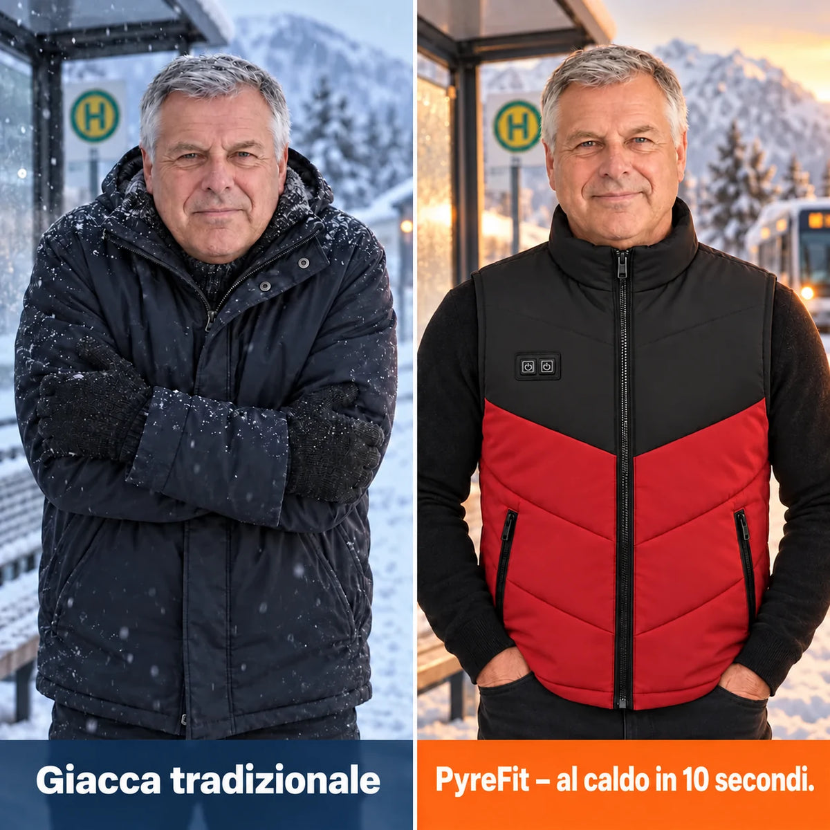 PyreFit Sherpor in rosso – confronto
