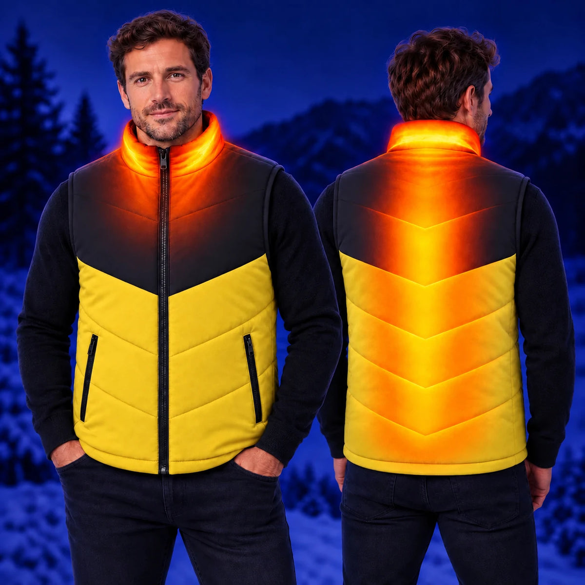 PyreFit Sherpor in giallo – calore in inverno