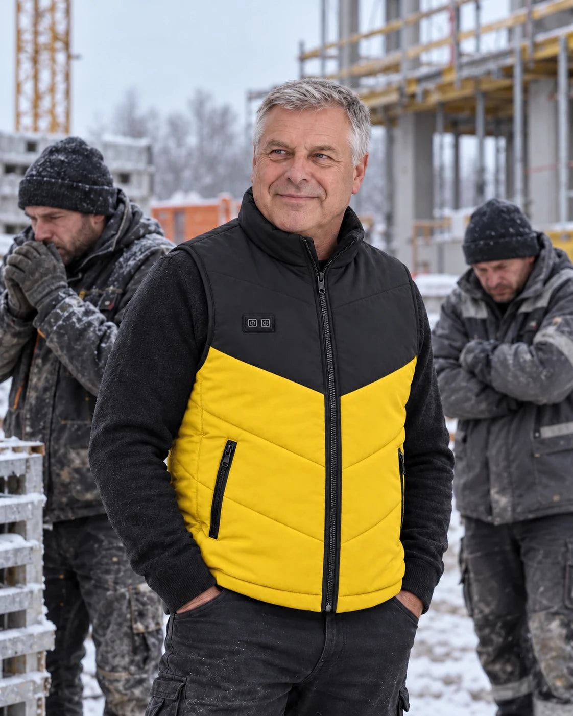PyreFit Sherpor in giallo – nella vita di tutti i giorni in inverno