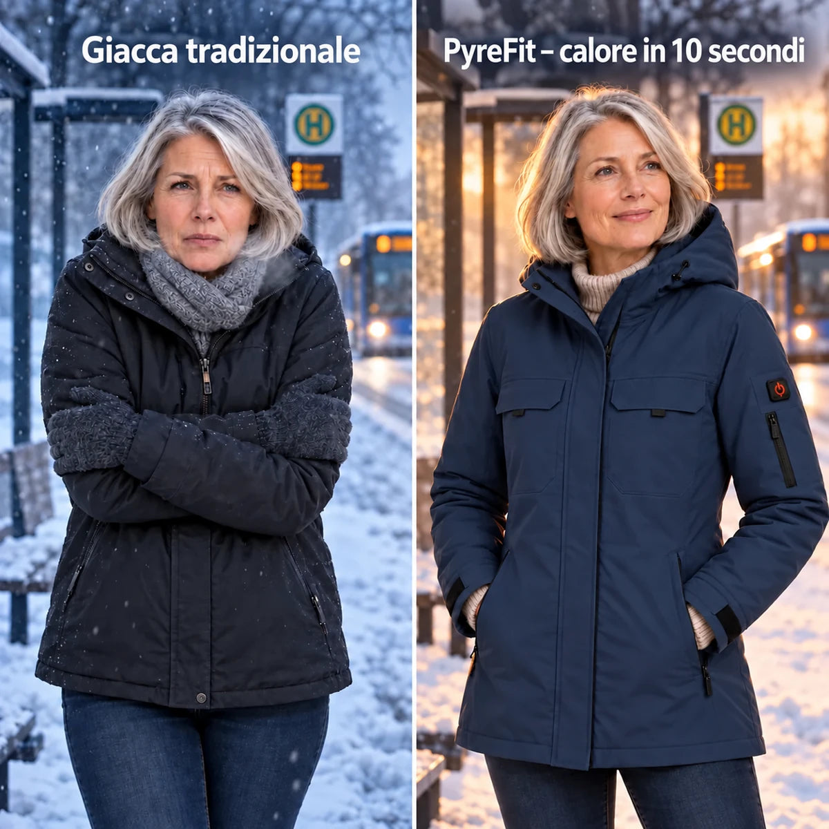 PyreFit Terrano in blu navy – confronto