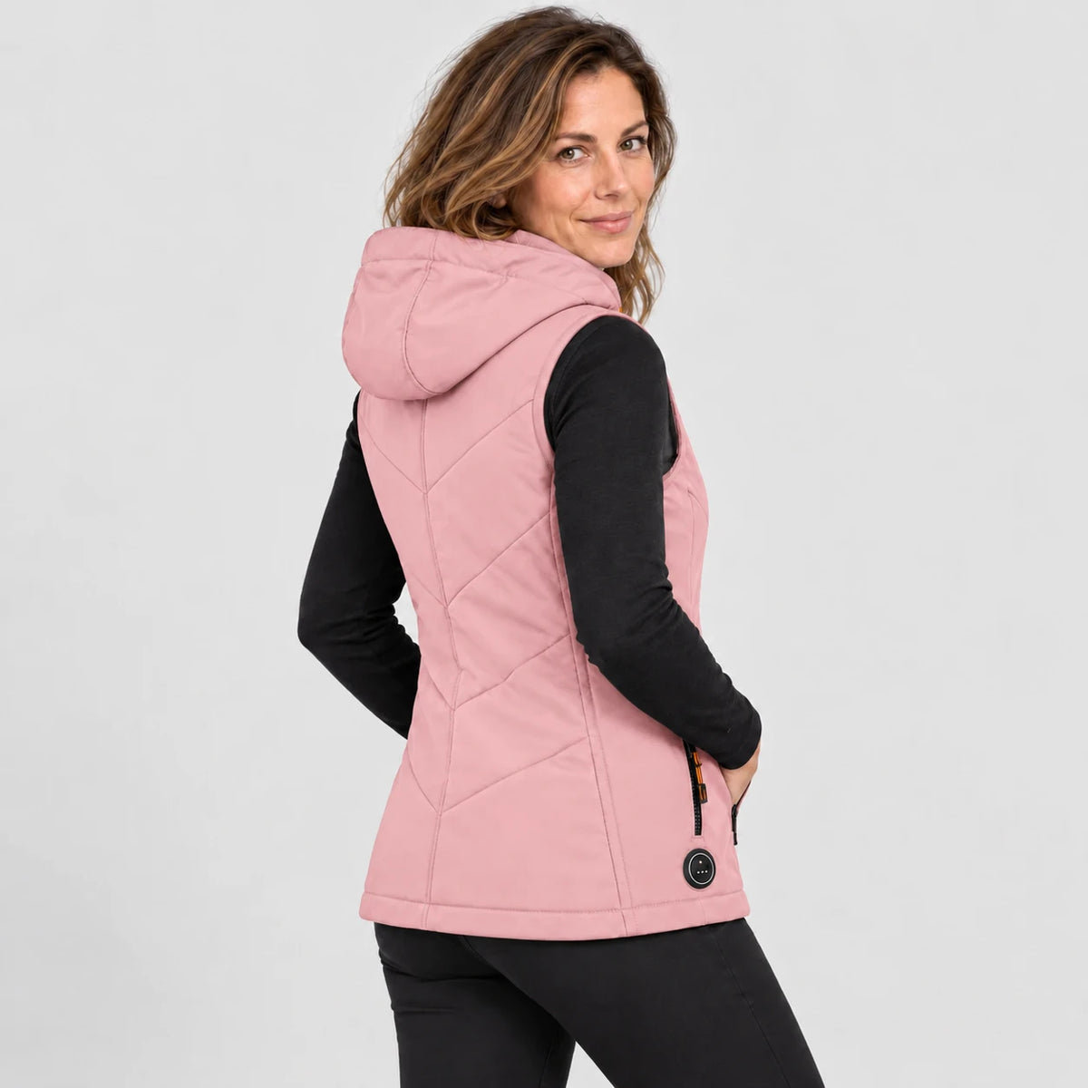 PyreFit Transitor in rosa – vista posteriore