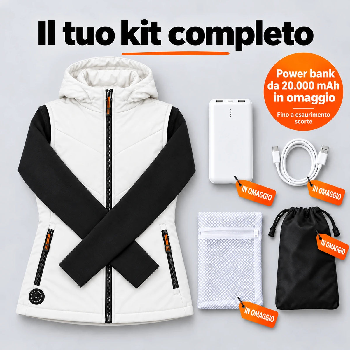 PyreFit Transitor in bianco – set completo