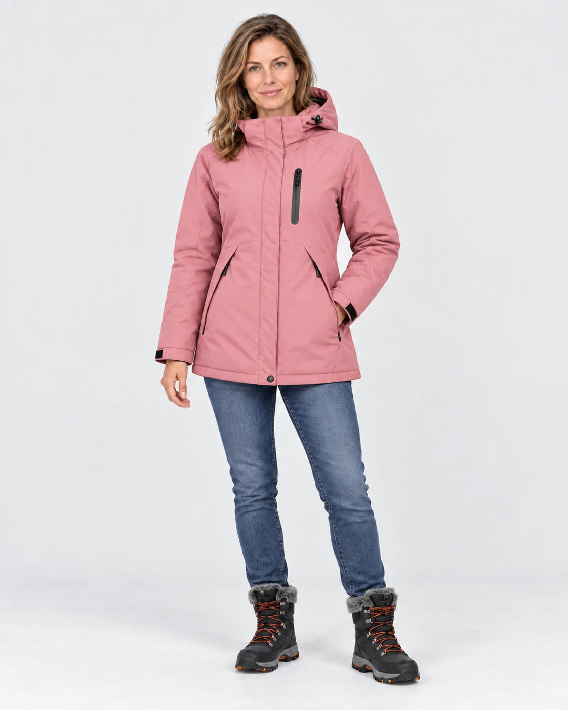 PyreFit Traverso in rosa – vista a figura intera