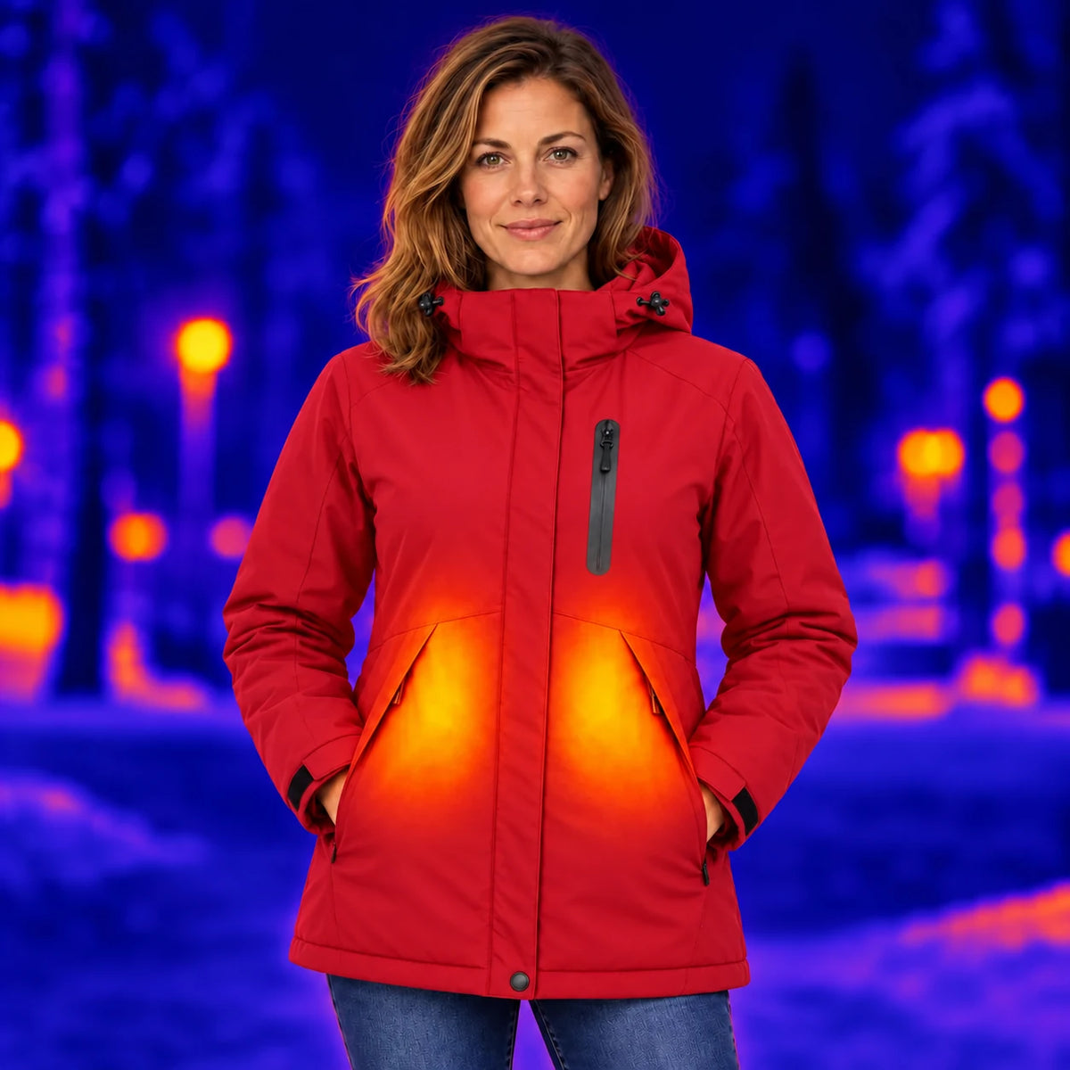 PyreFit Traverso in rosso – calore in inverno