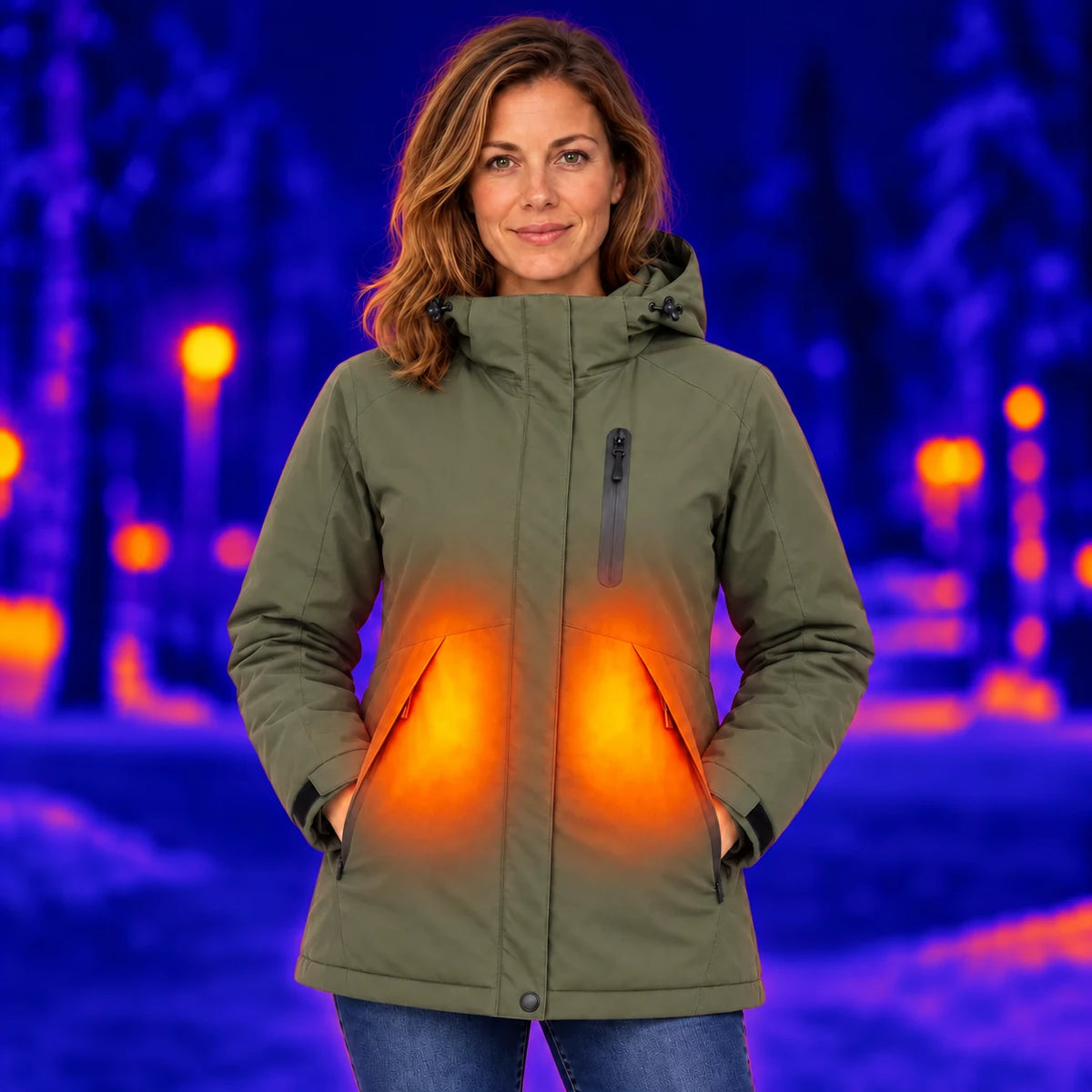 PyreFit Traverso in kaki – calore in inverno