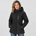 Parka riscaldato da donna PyreFit Traverso, vista frontale con modello
