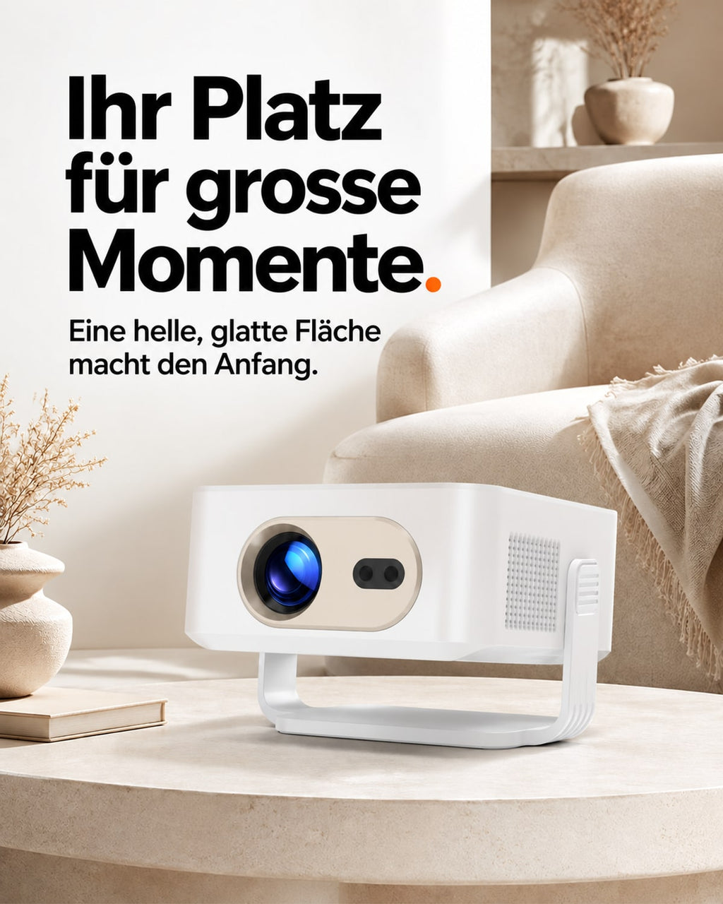 Mini Beamer – Ihr Platz für grosse Momente.