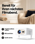 Mini Beamer – Bereit für Ihren nächsten Filmabend.