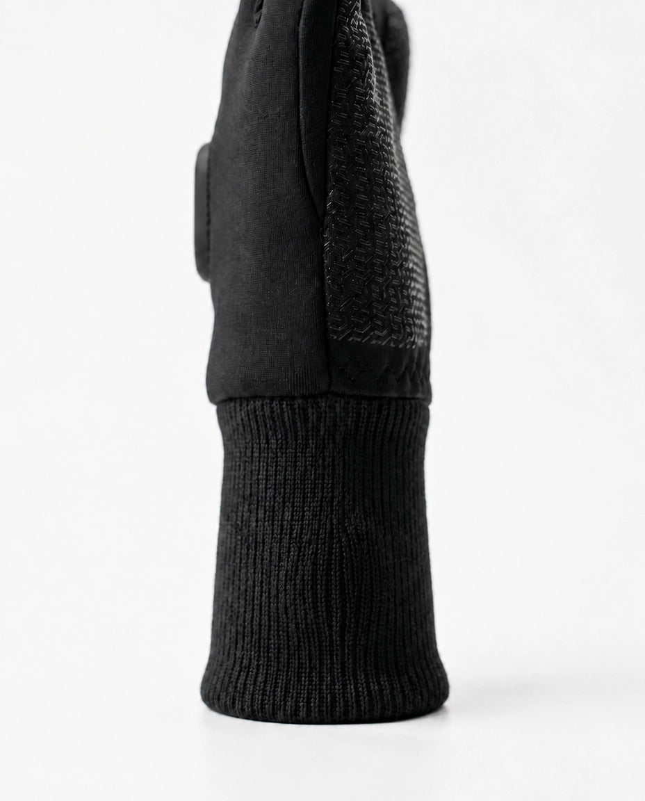 Beheizbare fingerlose Handschuhe – Offene Fingerspitzen und Strickstoff