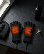 Beheizbare fingerlose Handschuhe – Handschuhe mit Kabel ausgelegt