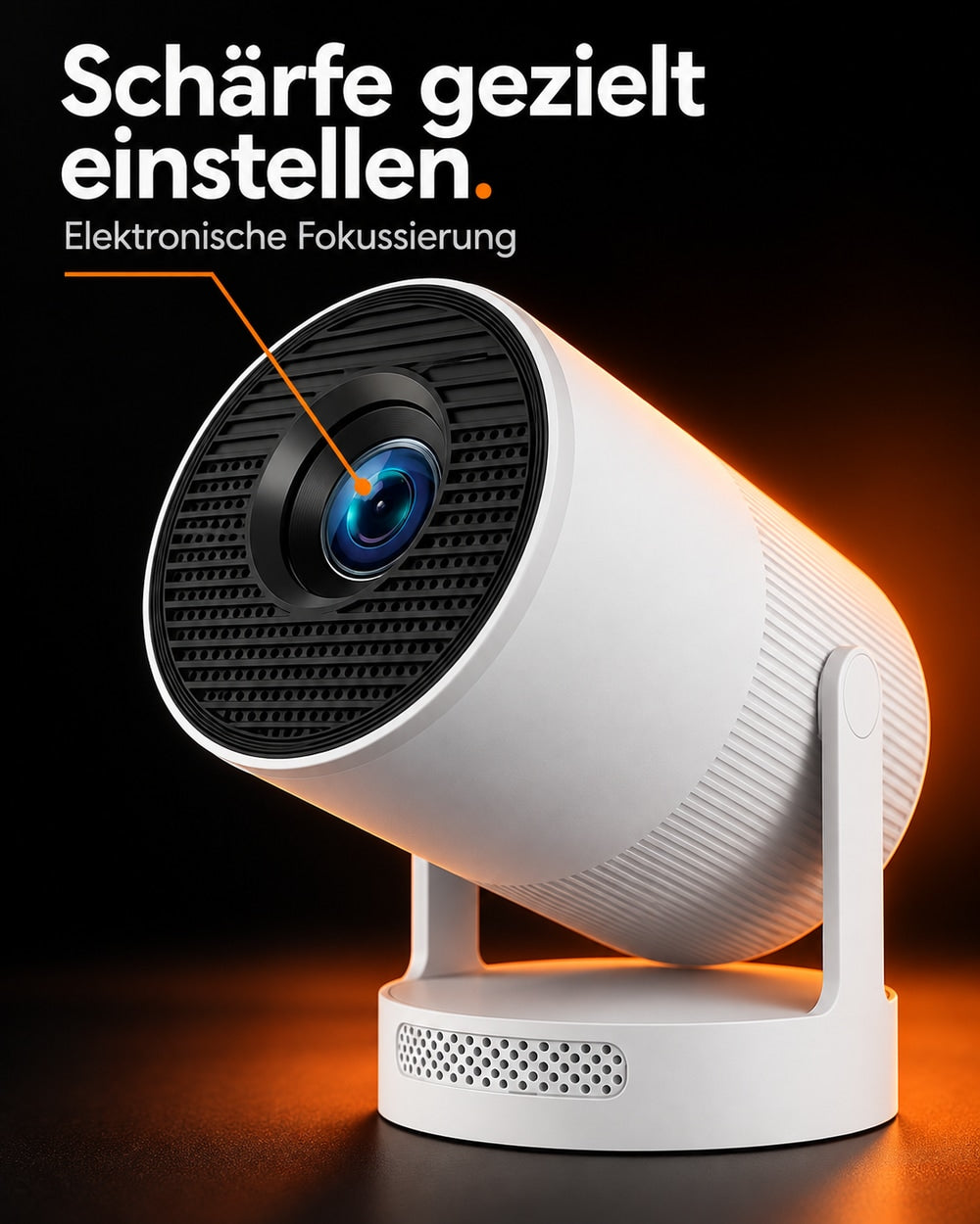 Mini-Beamer – Elektronische Fokussierung