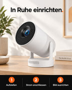 Mini-Beamer – Einrichtung und Netzbetrieb