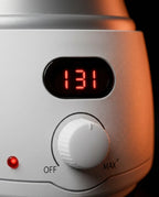 Massageöl-Wärmer mit Display – Display und Drehregler im Detail
